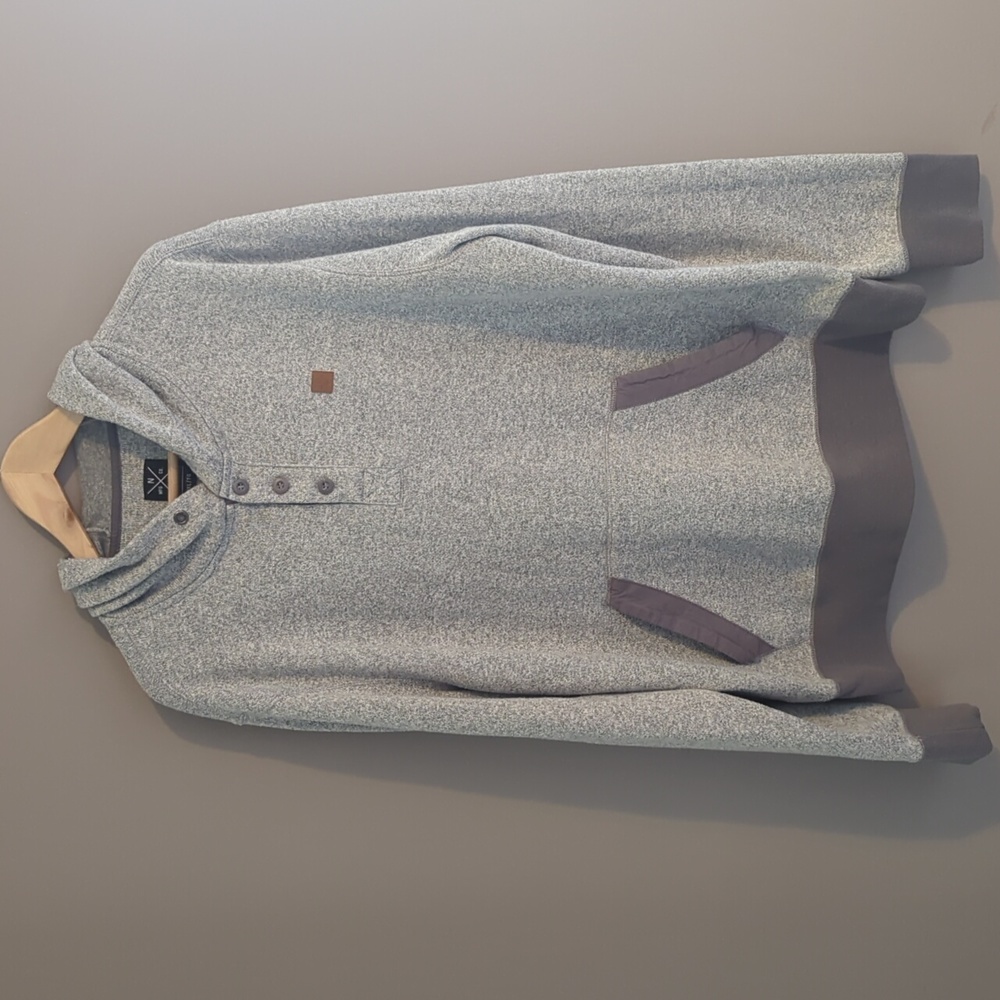 Heather grey hoodie